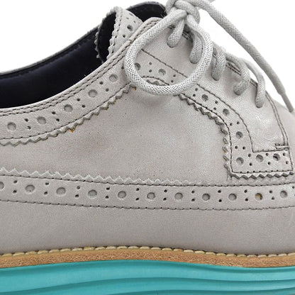 COLE HAAN LunarGrand Wingtip Sneakers Gray Size 10(US)