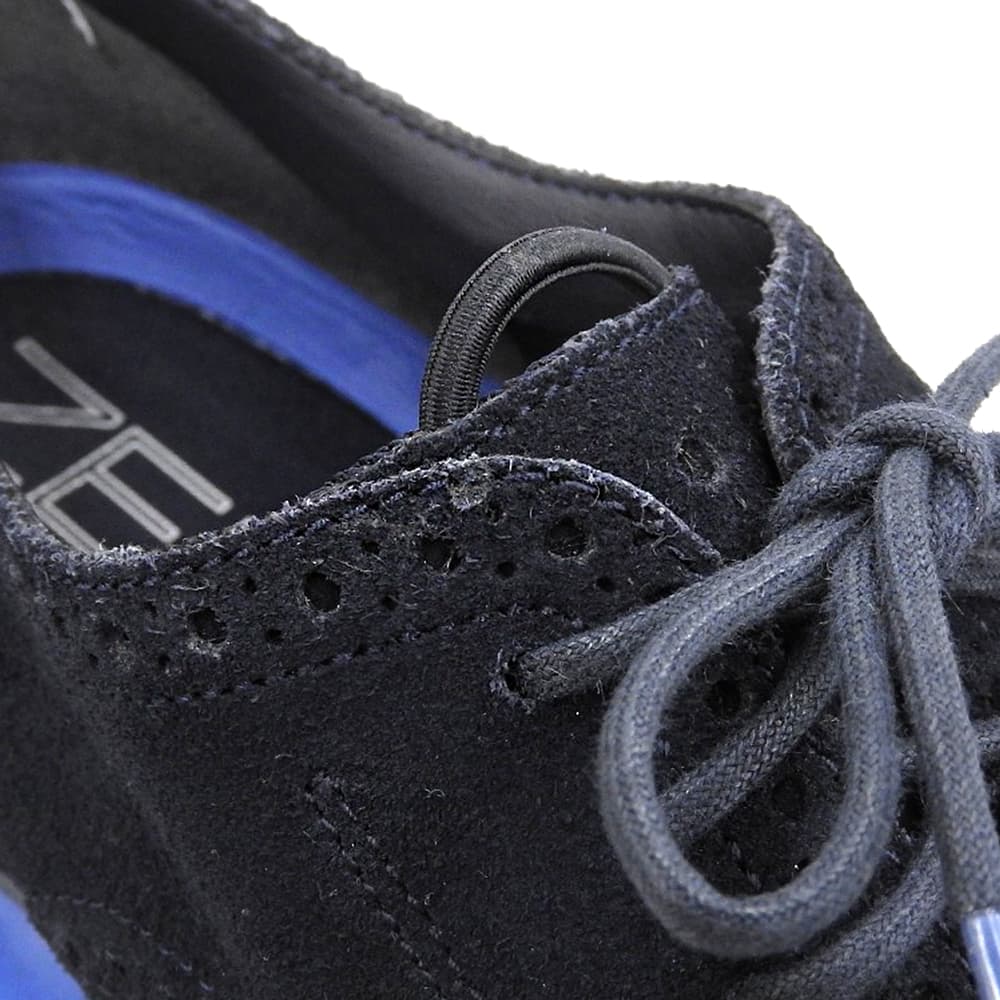 COLE HAAN ZeroGrand Wingtip Suede Sneakers Navy Size 10(US)