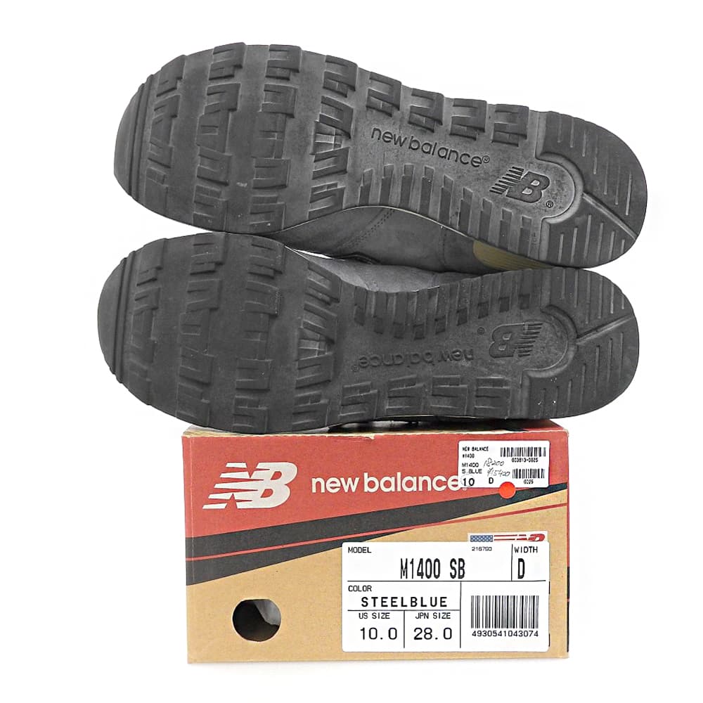NEW BALANCE M1400SB USA Suede Sneakers Gray Size 10(US)