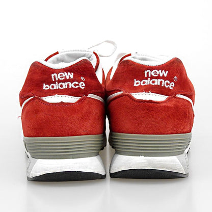 NEW BALANCE M576RGS UK Suede Sneakers Red Size 10D(US)
