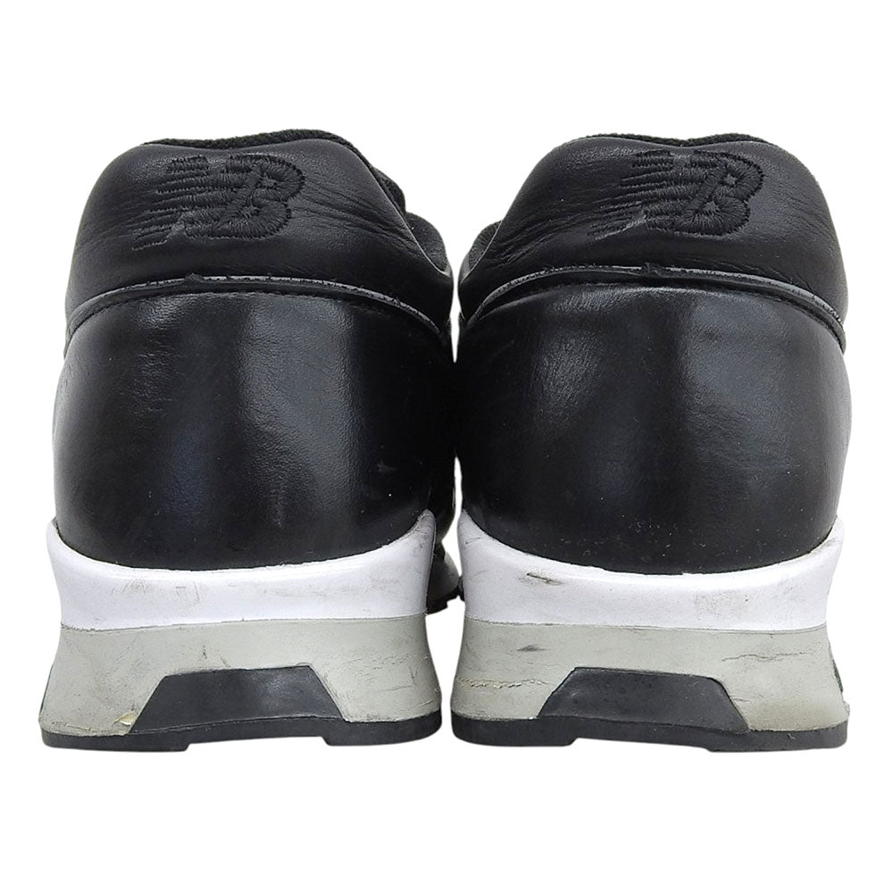 NEW BALANCE M1500BK UK Leather Sneakers Black Size 10