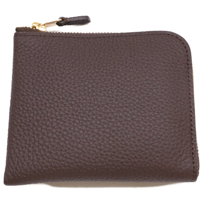 OHBA German Shrunk Calf L-Zip Wallet Brown Size ONE SIZE