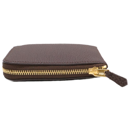OHBA German Shrunk Calf L-Zip Wallet Brown Size ONE SIZE