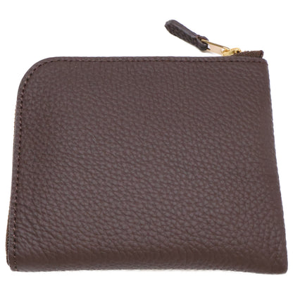 OHBA German Shrunk Calf L-Zip Wallet Brown Size ONE SIZE