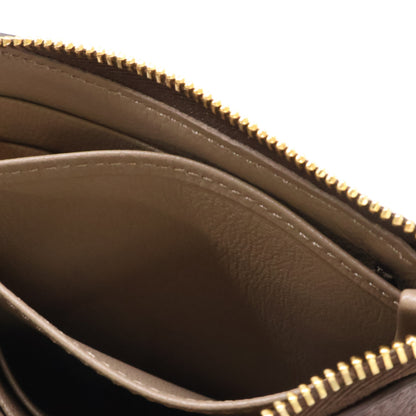 OHBA German Shrunk Calf L-Zip Wallet Brown Size ONE SIZE