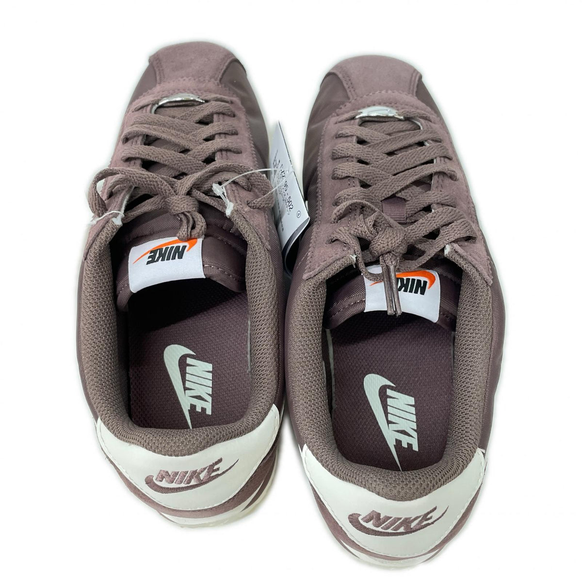 NIKE DZ2795-502 Cortez Nylon Sneakers Black Size 10.5