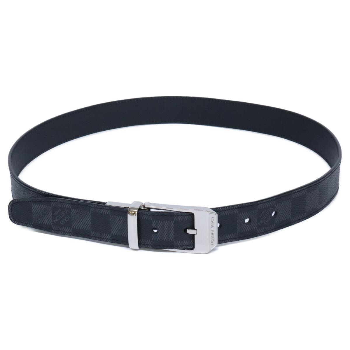 LOUIS VUITTON M6834 Damier Reversible Belt Size 85/34