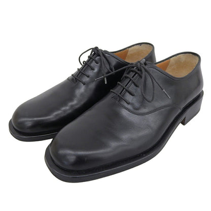 SalvatoreFerragamo MARZO Leather Shoes Black Sneakers Size 7