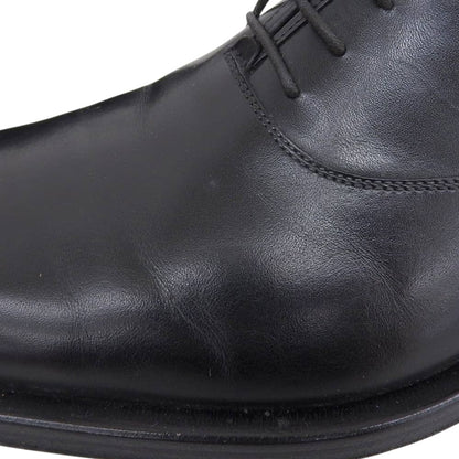 SalvatoreFerragamo MARZO Leather Shoes Black Sneakers Size 7