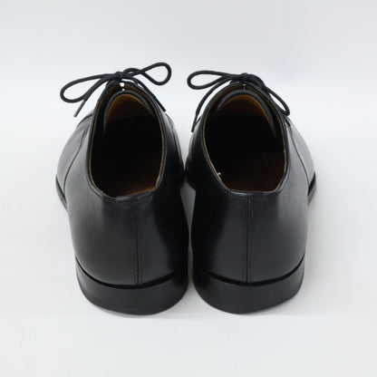GRENSON 22377 Black Punched Cap Toe Leather Shoes Size 7.5F