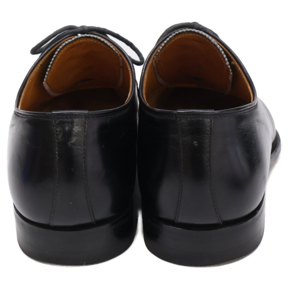 SCOTCH GRAIN 284 Plain Toe Oxford Shoes Black Sneakers Size 25EEE