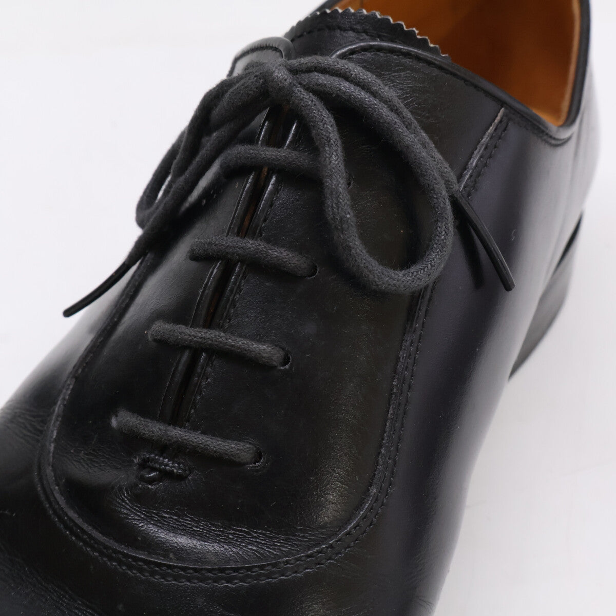 SCOTCH GRAIN 284 Plain Toe Oxford Shoes Black Sneakers Size 25EEE