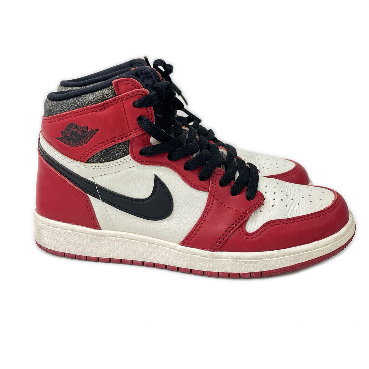 NIKE FD1437-612 Air Jordan 1 Hi-Top Sneakers Size 24.5