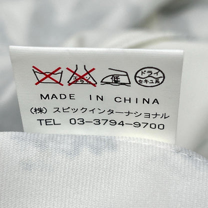 TORNADO MART White Flower Print Polyester Jacket