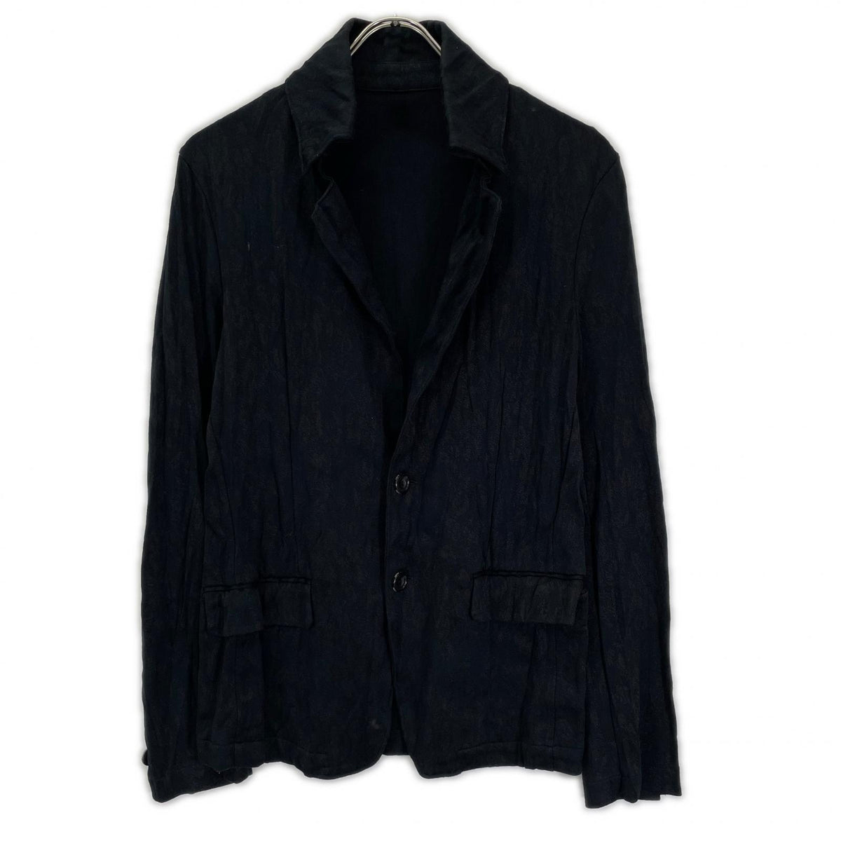 TORNADO MART Black Poly Cotton Jacket Size L