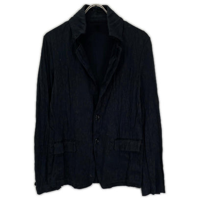 TORNADO MART Black Poly Cotton Jacket Size L
