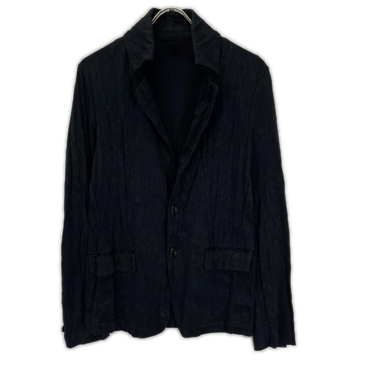 TORNADO MART Black Poly Cotton Jacket Size L