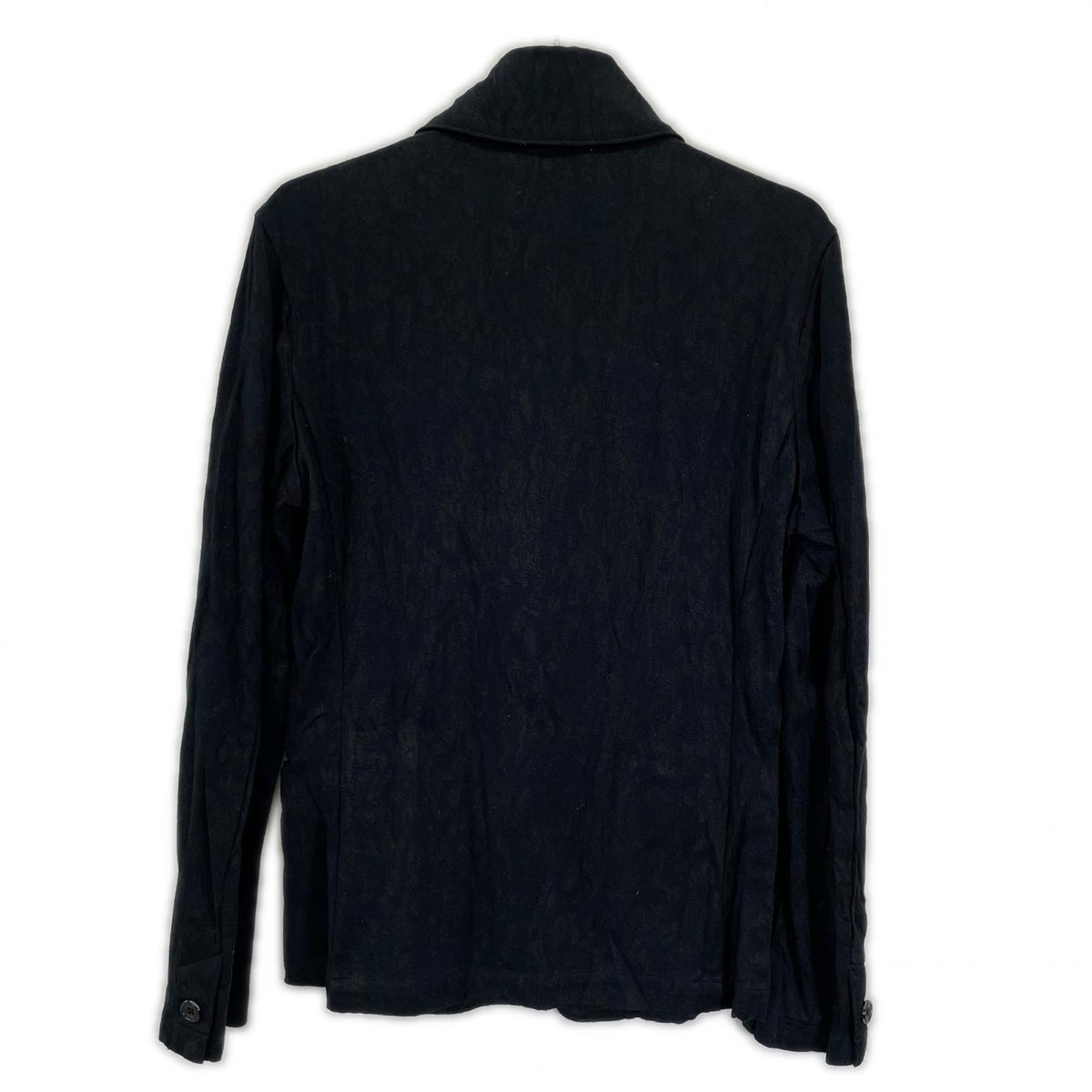 TORNADO MART Black Poly Cotton Jacket Size L