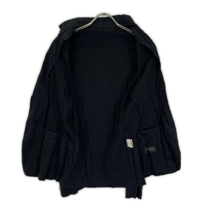 TORNADO MART Black Poly Cotton Jacket Size L
