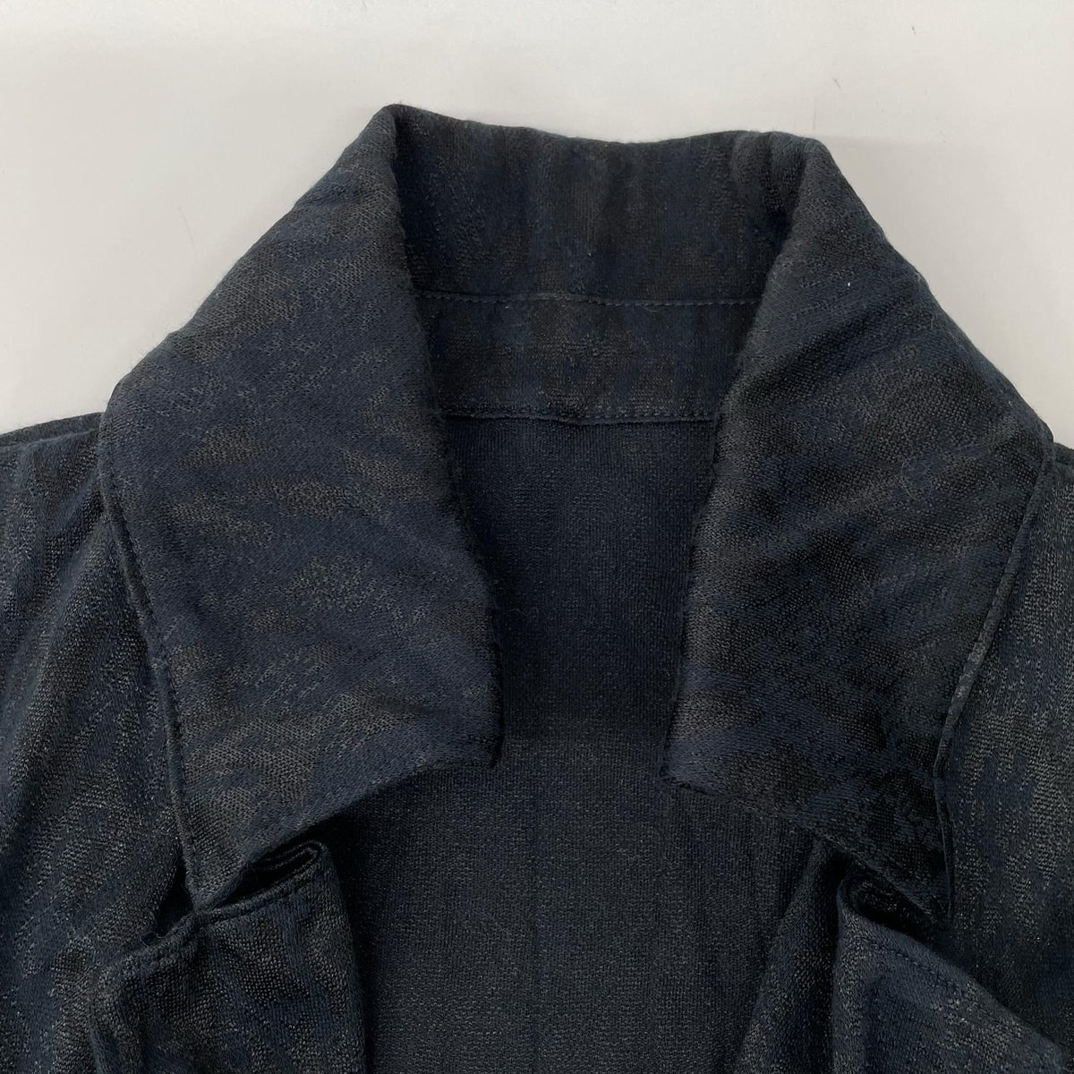 TORNADO MART Black Poly Cotton Jacket Size L