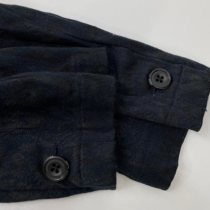 TORNADO MART Black Poly Cotton Jacket Size L
