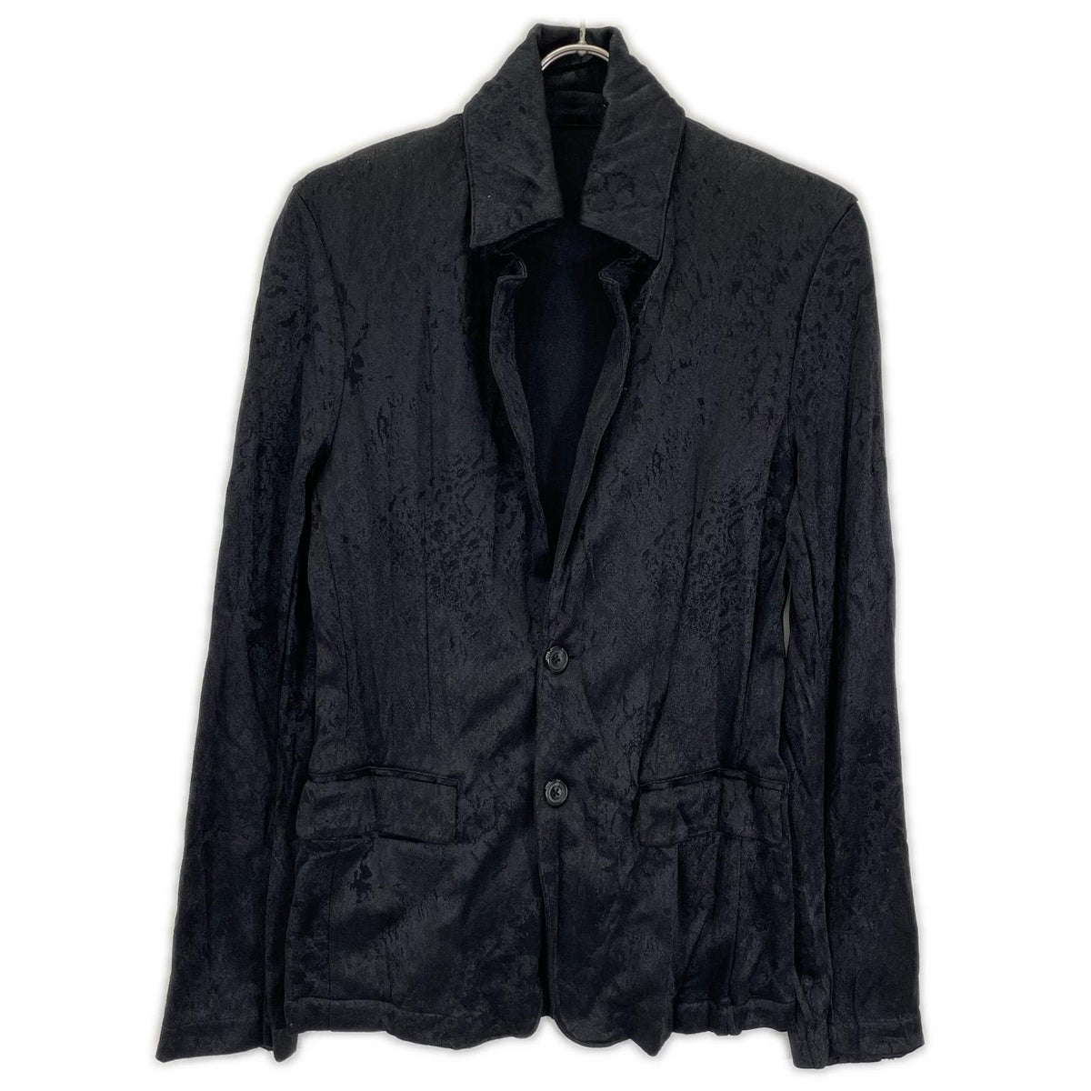 TORNADO MART Black Poly Cotton Jacket Size L
