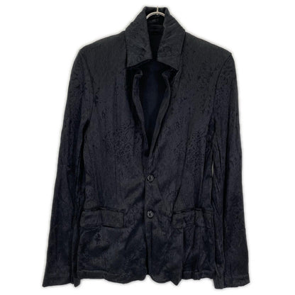 TORNADO MART Black Poly Cotton Jacket Size L