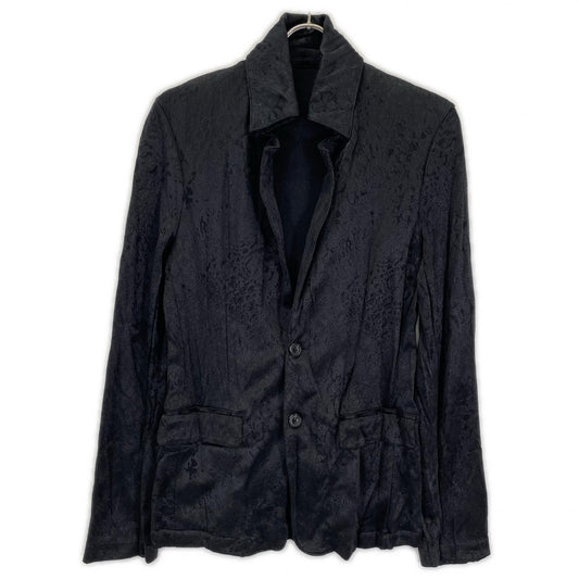 TORNADO MART Black Poly Cotton Jacket Size L