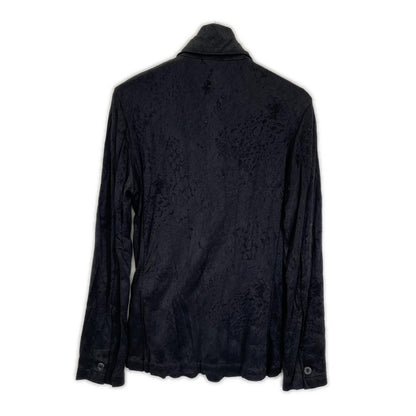 TORNADO MART Black Poly Cotton Jacket Size L
