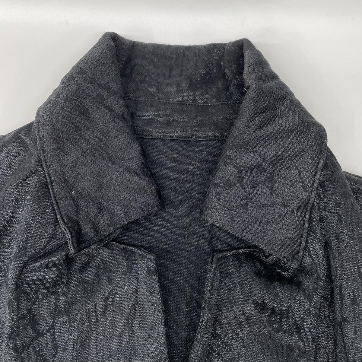 TORNADO MART Black Poly Cotton Jacket Size L