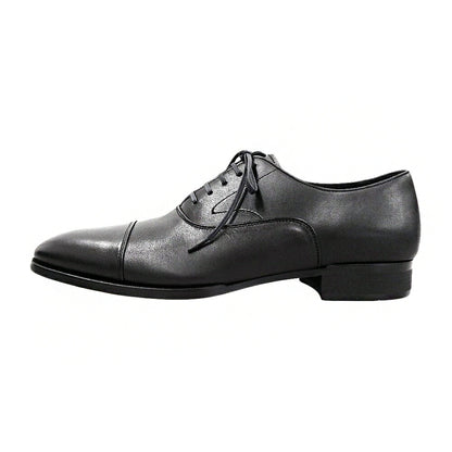 ORIGIO ORG-006 Cap Toe Leather Shoes Black Size 26.5