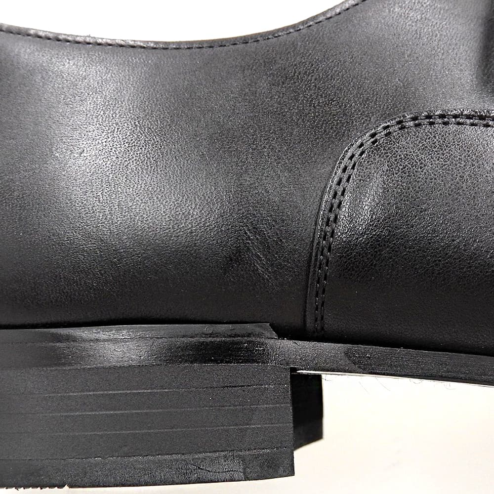 ORIGIO ORG-006 Cap Toe Leather Shoes Black Size 26.5