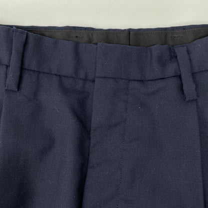 MINEDENIM Wool One-Tuck Slacks Navy Jeans Size 50