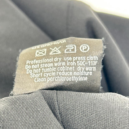 GIORGIOARMANI Black Wool Pants
