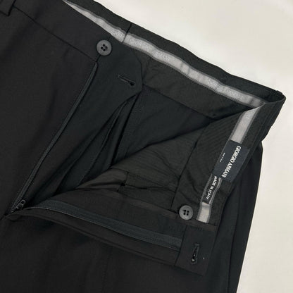GIORGIOARMANI Black Wool Pants