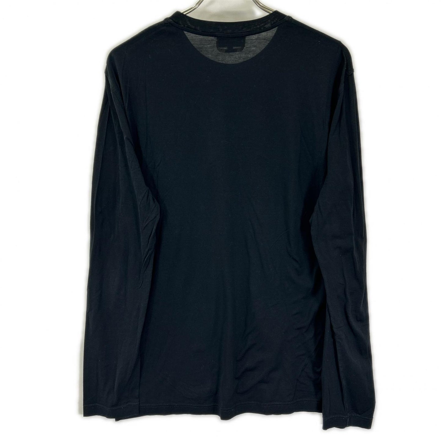 HERMES Gaultier Era Long Sleeve T-Shirt Black Size XL