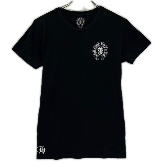 Chrome Hearts American Flag Scroll T-Shirt Black Size M