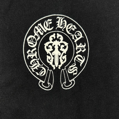 Chrome Hearts American Flag Scroll T-Shirt Black Size M