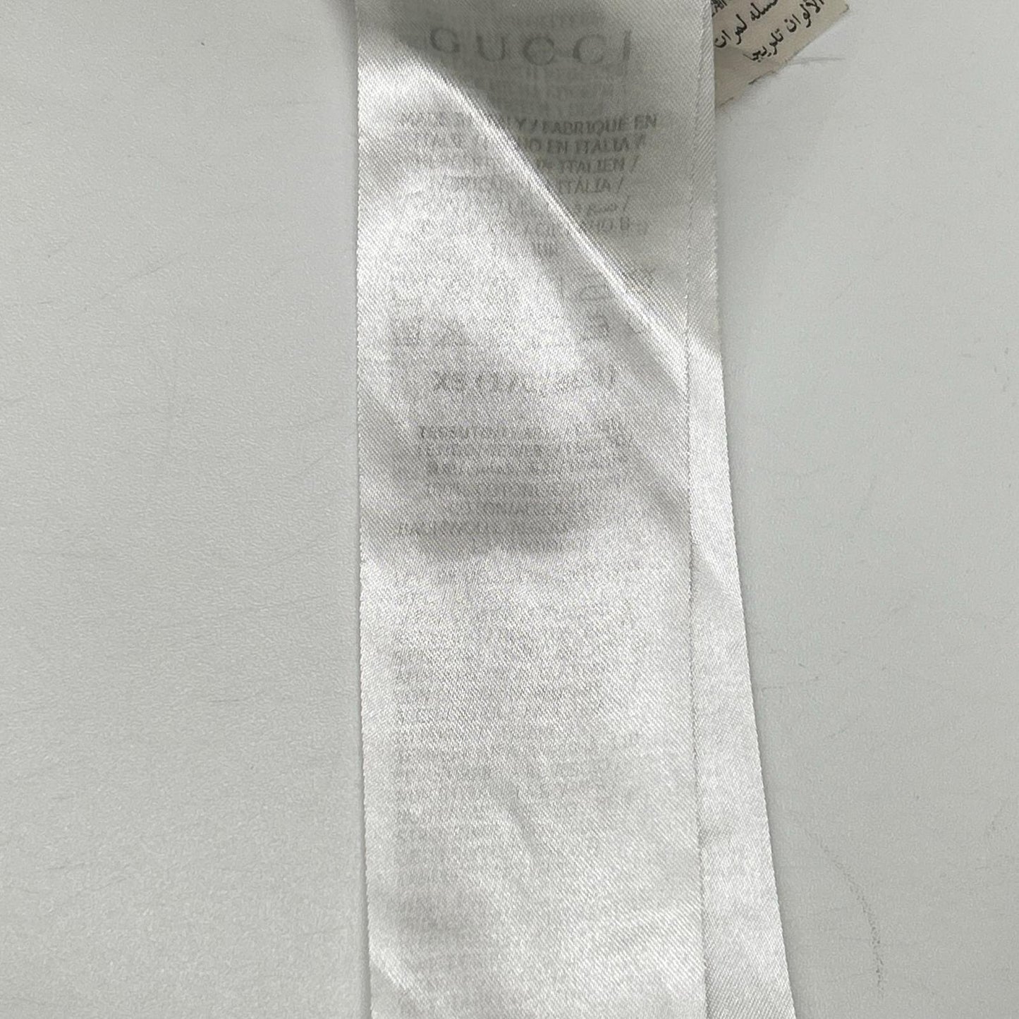 GUCCI 20AW Disc Print Oversized Tee White Size XS