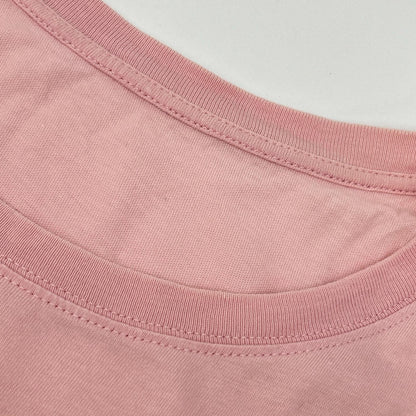 GUCCI 21AW Interlocking Print T-Shirt Pink Size S