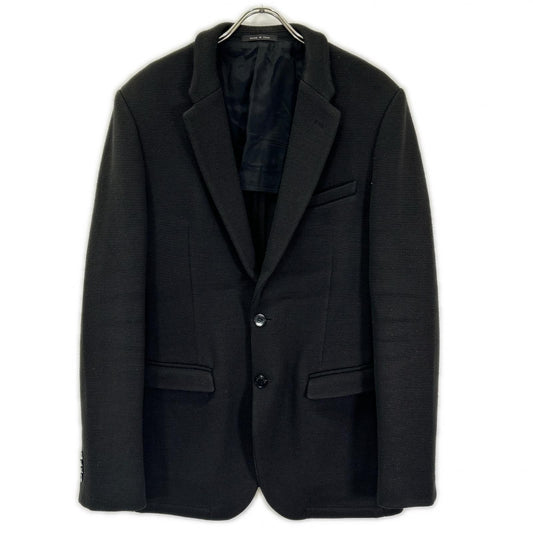 EMPORIOARMANI 11AW Johnny Line Knit Blazer Black Size 40R