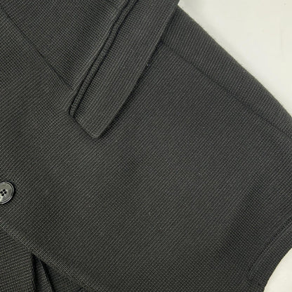 EMPORIOARMANI 11AW Johnny Line Knit Blazer Black Size 40R