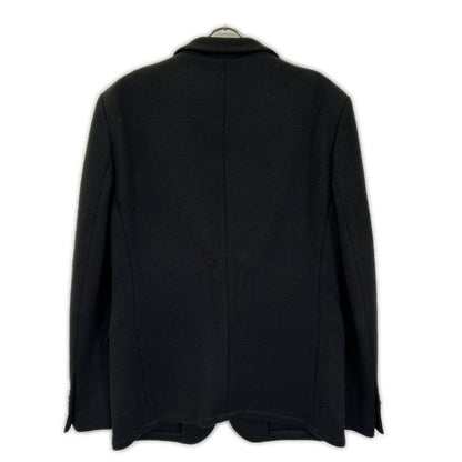 EMPORIOARMANI 11AW Johnny Line Knit Blazer Black Size 40R