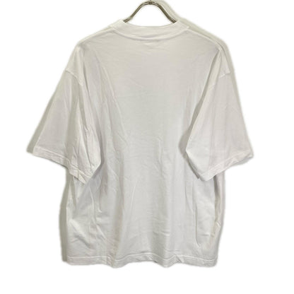 MARNI White Mini Logo Mock Neck T-Shirt Size 48