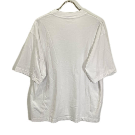 MARNI White Mini Logo Mock Neck T-Shirt Size 48