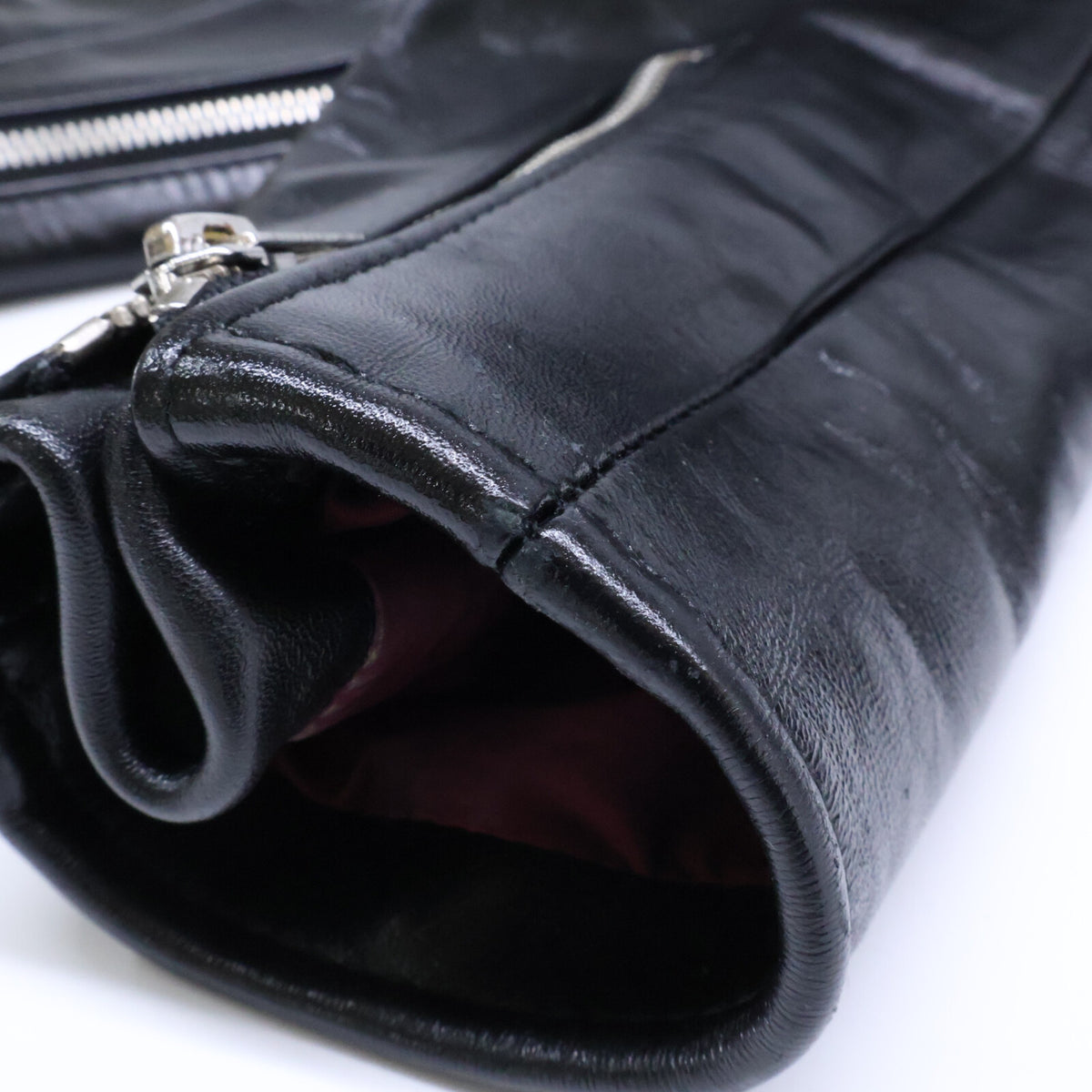 Schott 641XXH Horsehide Single Rider Jacket Black Size 38