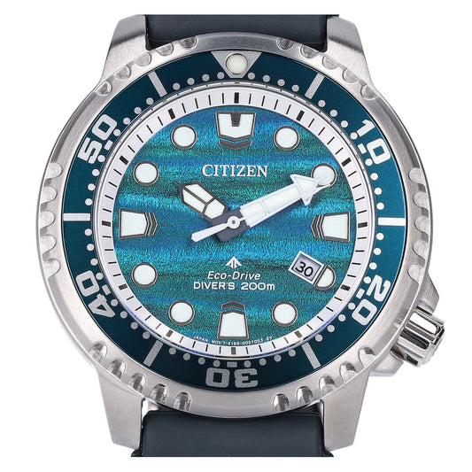 CITIZEN Marine Promaster Eco-Drive Date Watch Silver/Blue