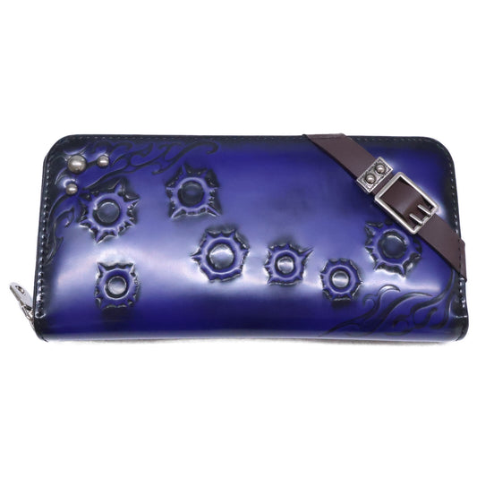 PREMICO FotNS Leather Wallet Blue Size ONE SIZE
