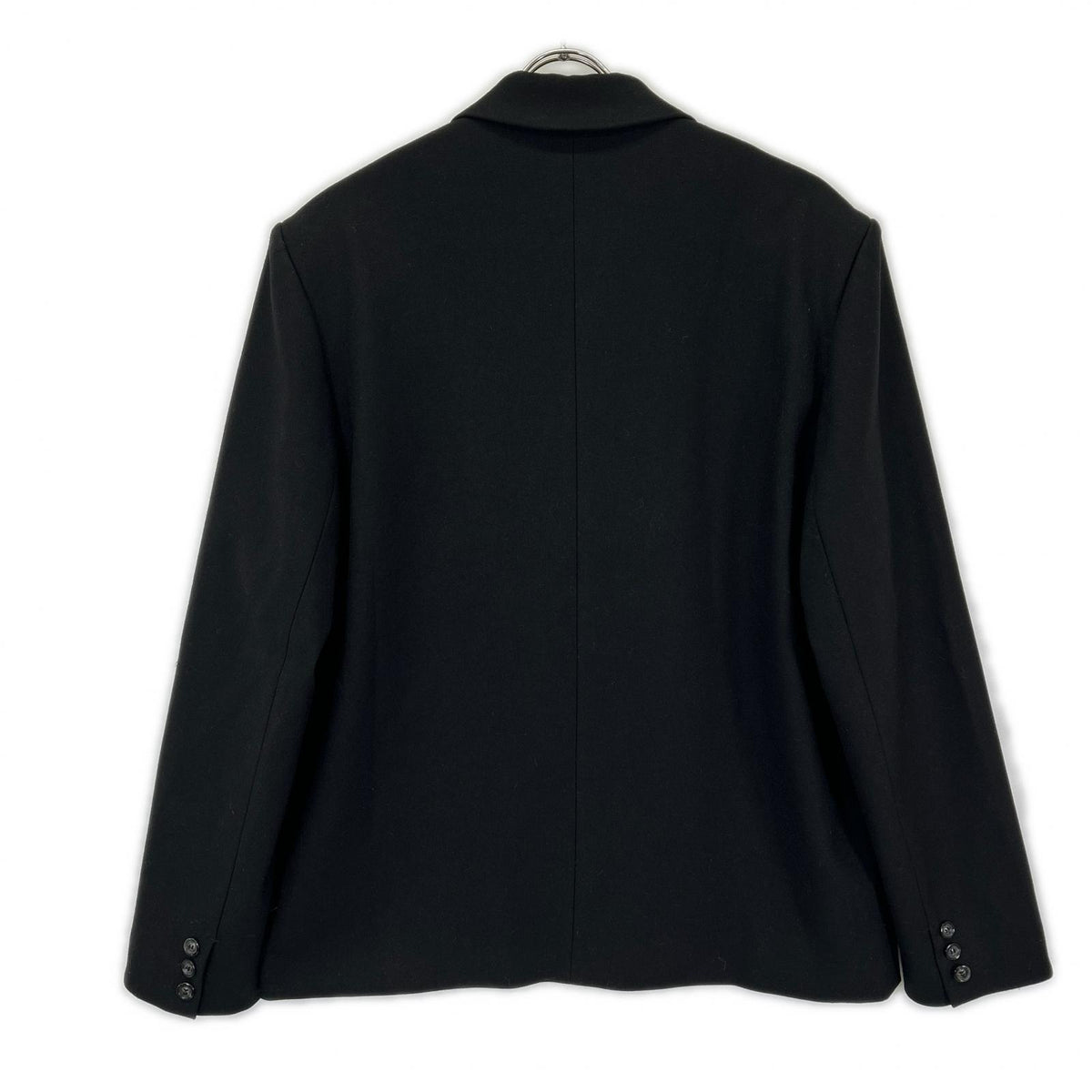 PLATEAU STUDIO Peaked Lapel Leather Double Jacket Size 1