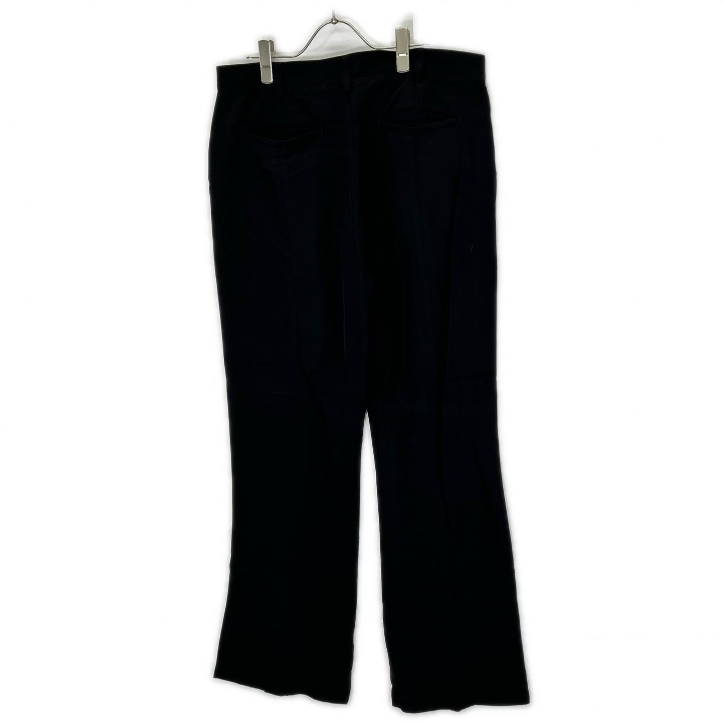 PLATEAU STUDIO Cotton Lace-Up Flare Pants Black Size 2